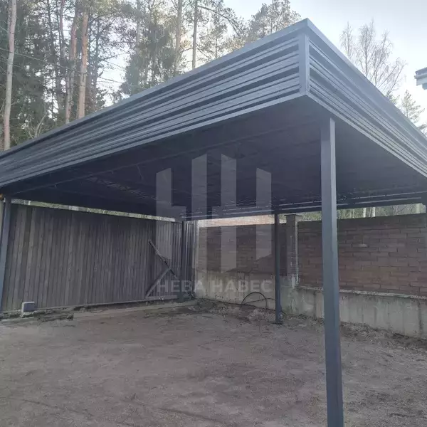 автонавес с прямой кровлей
